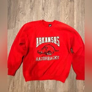 Screen Stars Red Arkansas Sweater